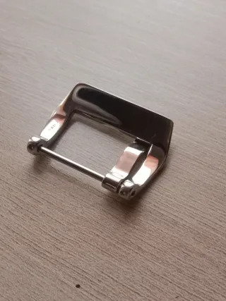 Panerai fibbia ardiglione acciaio 22mm