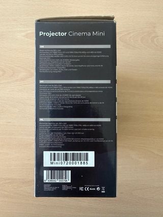 Mini Proyector HDMI Gris y Blanco