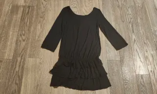 Abito nero a manica lunga da ragazza intimissimi