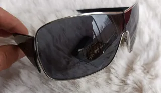 Occhiali da sole da uomo Donye argentati