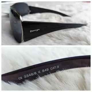 Occhiali da sole da uomo Donye argentati