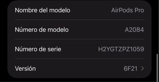 AirPods Pro (1ª generación) originales