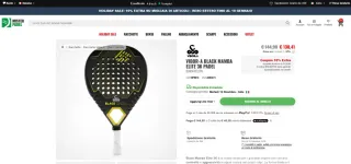 Racchetta Padel Vibor-A Black Mamba Elite 3K