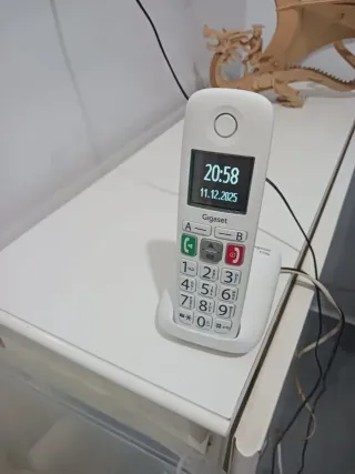 Teléfono fijo Gigaset blanco