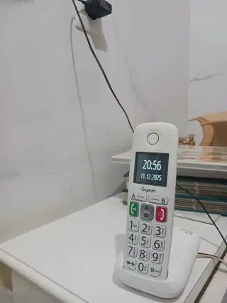 Teléfono fijo Gigaset blanco