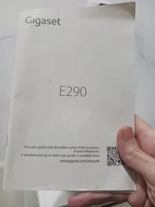 Teléfono fijo Gigaset blanco