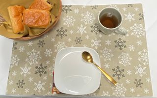 Set 4 Tovagliette Fiocchi Neve