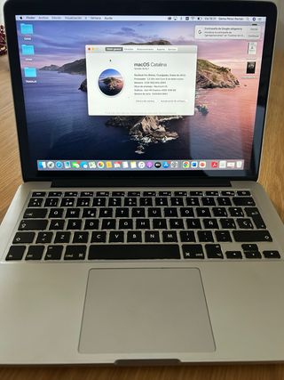 MacBook Pro Retina 2012 Plata