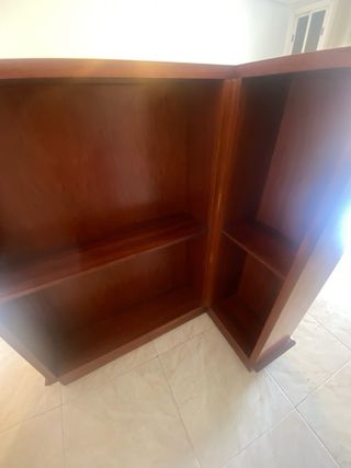 Mueble Bar Madera y Cristal