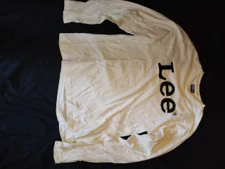 Camiseta Lee manga larga blanca hombre