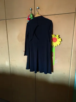 Abito nero manica lunga