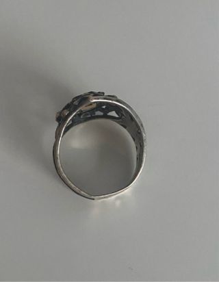 Anillo Plata arte deco
