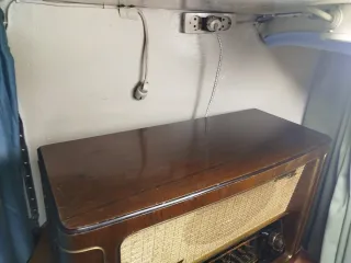 Radio Grundig válvulas vintage
