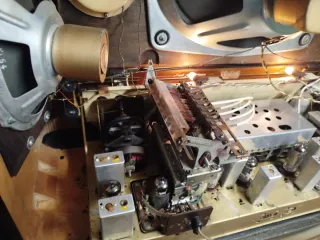 Radio Grundig válvulas vintage