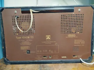 Radio Grundig válvulas vintage