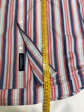 Camisa GANT Rayas Azul y Rojo Talla L