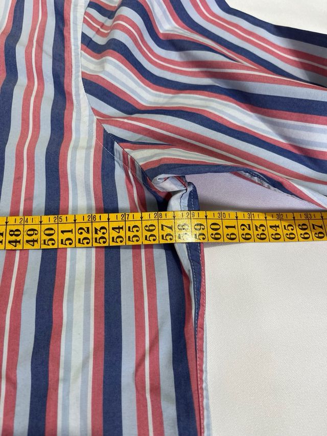 Camisa GANT Rayas Azul y Rojo Talla L