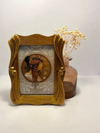 Pequeños cuadros art nouveau