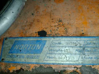 Cortadora Pavimentos Norton Clipper CSB1