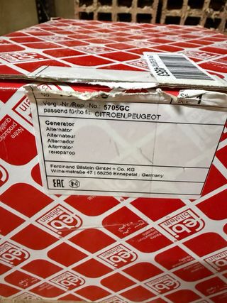 Alternador FEBI Bilstein 5705.GC 150A Nuevo
