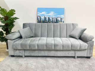 OFERTON DE SOFA CAMA CON ARCON Y PUF