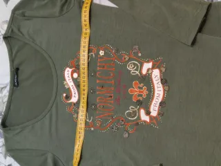 Maglietta donna cotone manica lunga