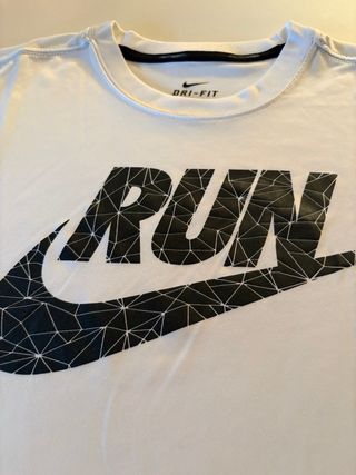 Camiseta Nike Dri-Fit Hombre Blanca