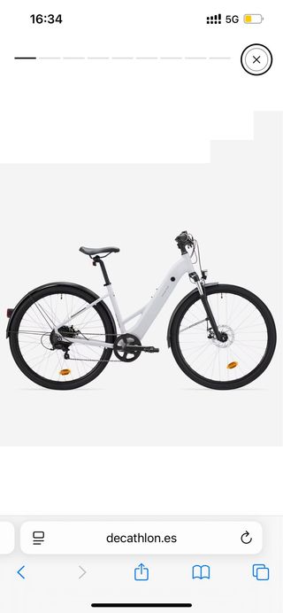 Bici Eléctrica E-ACTV 100 Decathlon Nueva