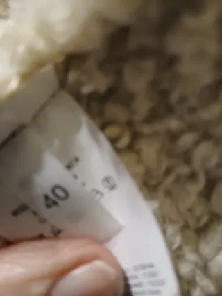 Dixie finto montone beige