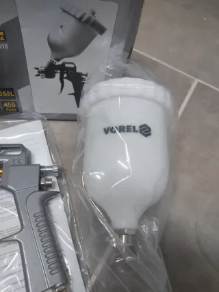 Pistola Pintura Vorel 81618 0.4mm 0.68L