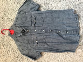 Camisa Polo Jeans Azul