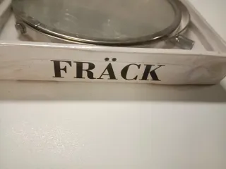 Espejo Frack Plata y Transparente