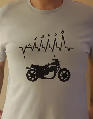Camiseta Motero Talla Única