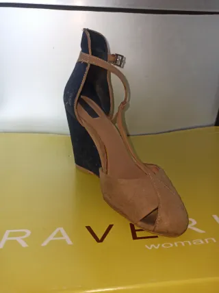 Zapato de cuña para mujer