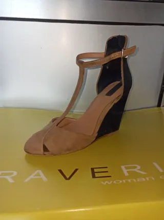 Zapato de cuña para mujer