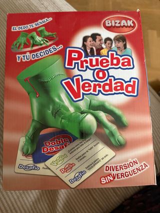 Juego de mesa Prueba o Verdad Bizak