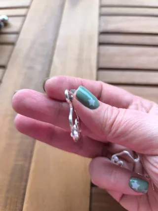 Pendientes Tous Oso Plata