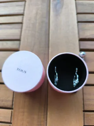 Pendientes Tous Oso Plata