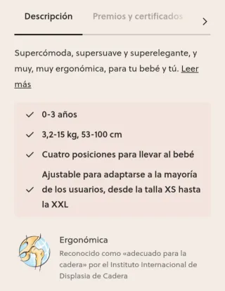 Mochila Portabebés BabyBjörn Rosa