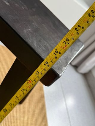 Taburete de madera Zara Home