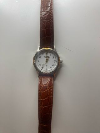 Reloj Racer Dorado y Marrón