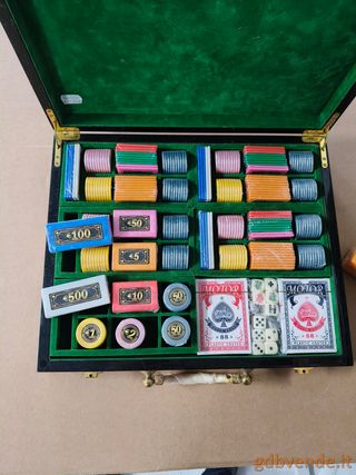 VALIGETTA SET FICHES DA POKER