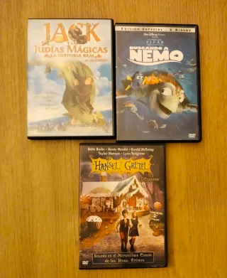 Películas DVD dibujos