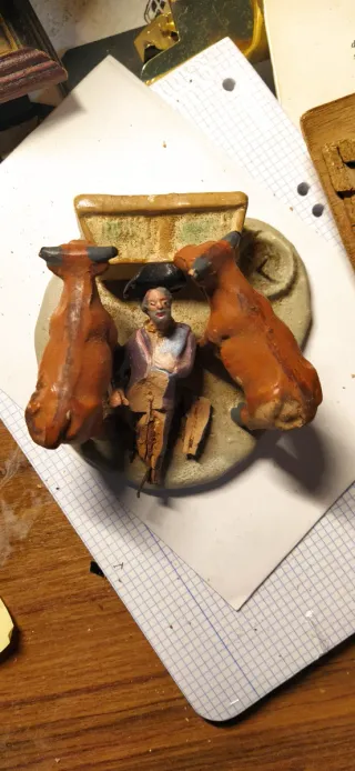 Lote figuras Belén para restaurar