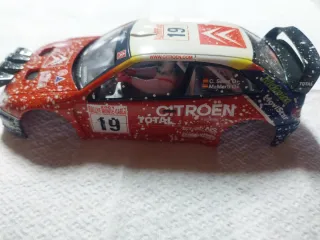 Coche Scalextric Citroën Rojo