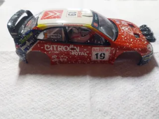 Coche Scalextric Citroën Rojo