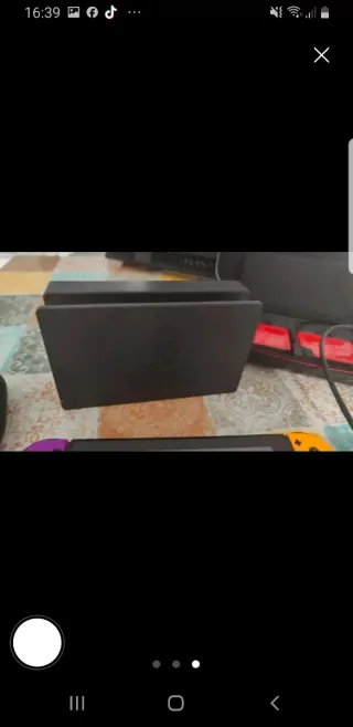 Nintendo Switch Morado y Naranja