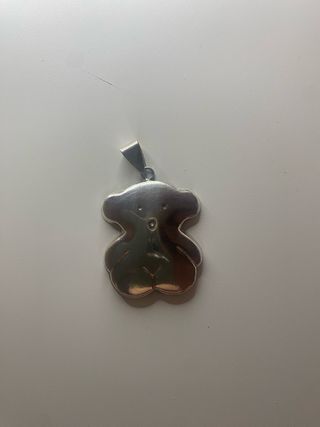 Colgante Osito Plata estilo Tous