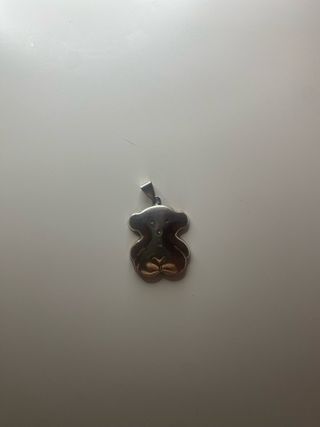 Colgante Osito Plata estilo Tous