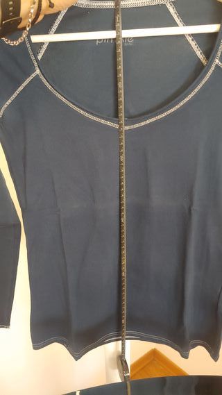 Maglia PIMKIE BASIC blu elasticizzata